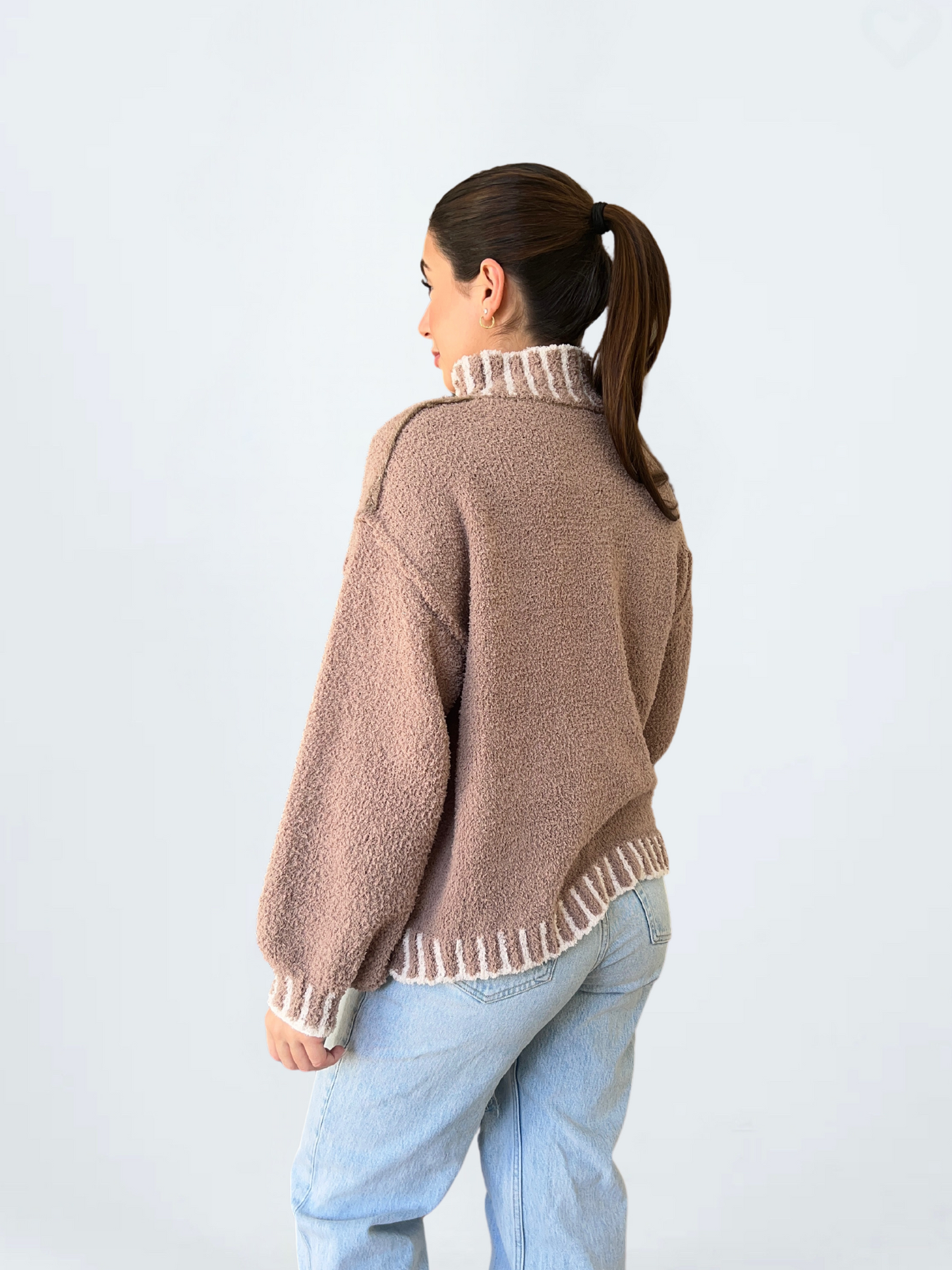 Mocha Oversized Sweater