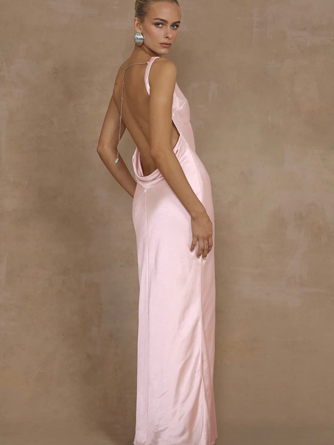 Ice Pink Maxi Dress