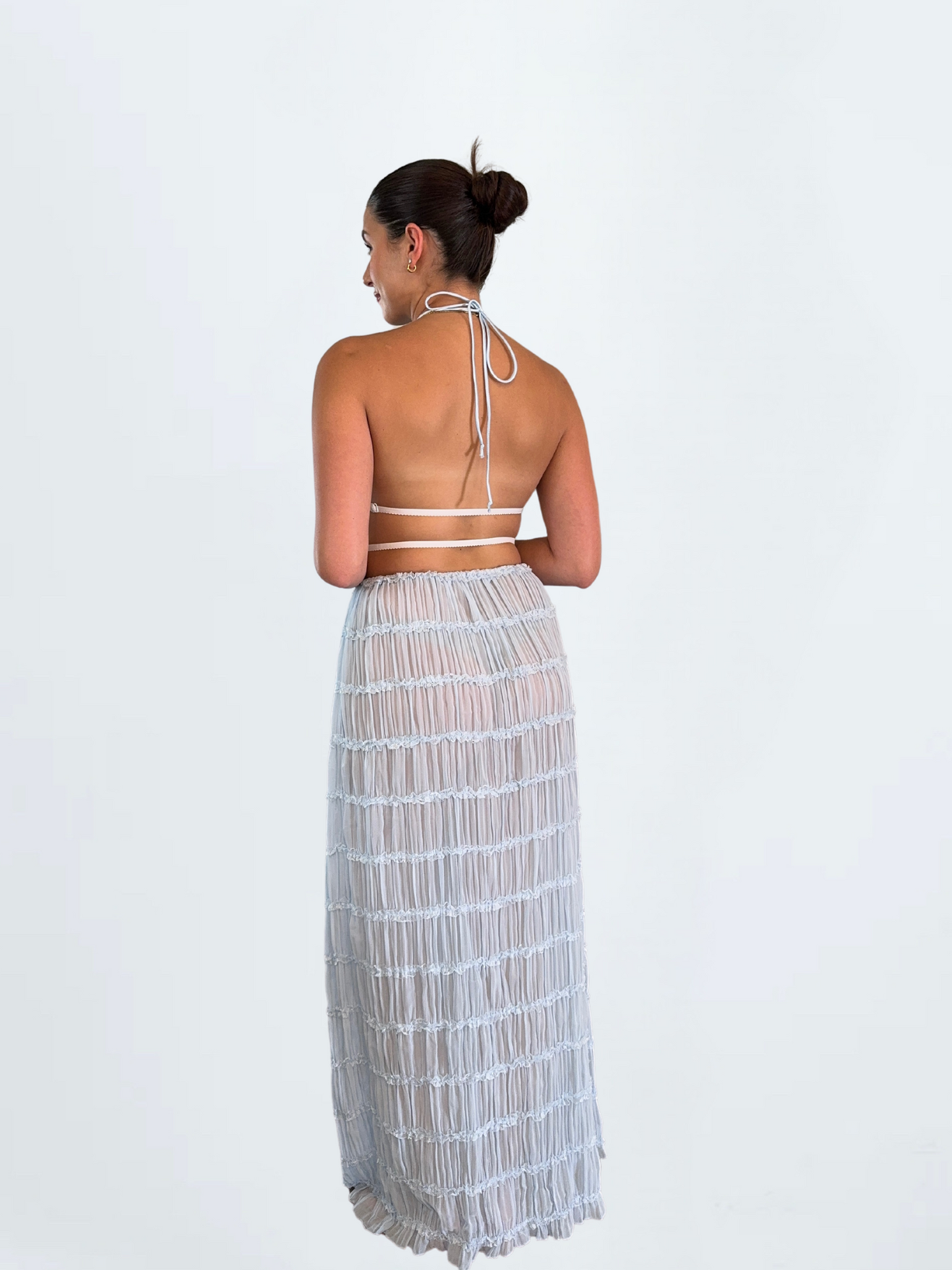 Siena Skirt Set / Blue