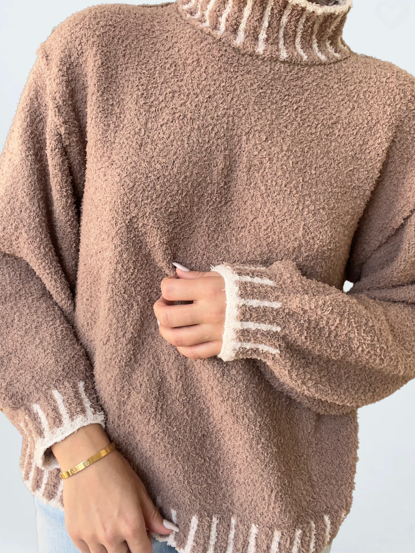 Mocha Oversized Sweater