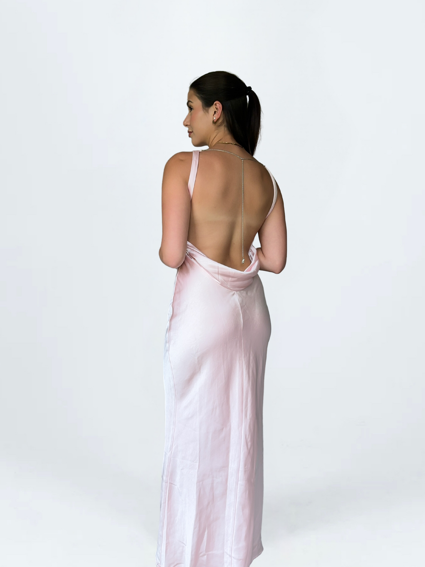 Ice Pink Maxi Dress