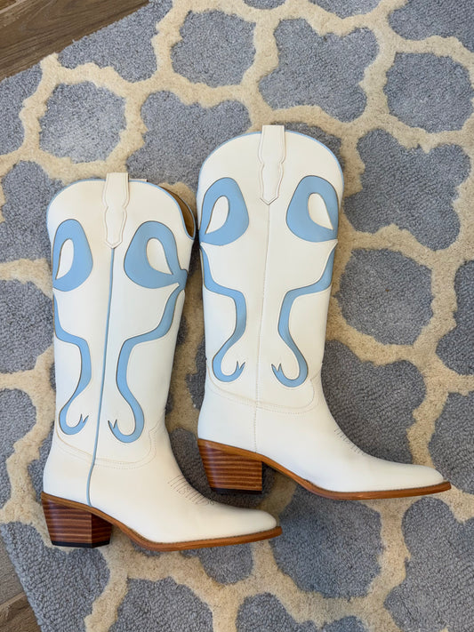 Howdy Bow Cowboy Boots