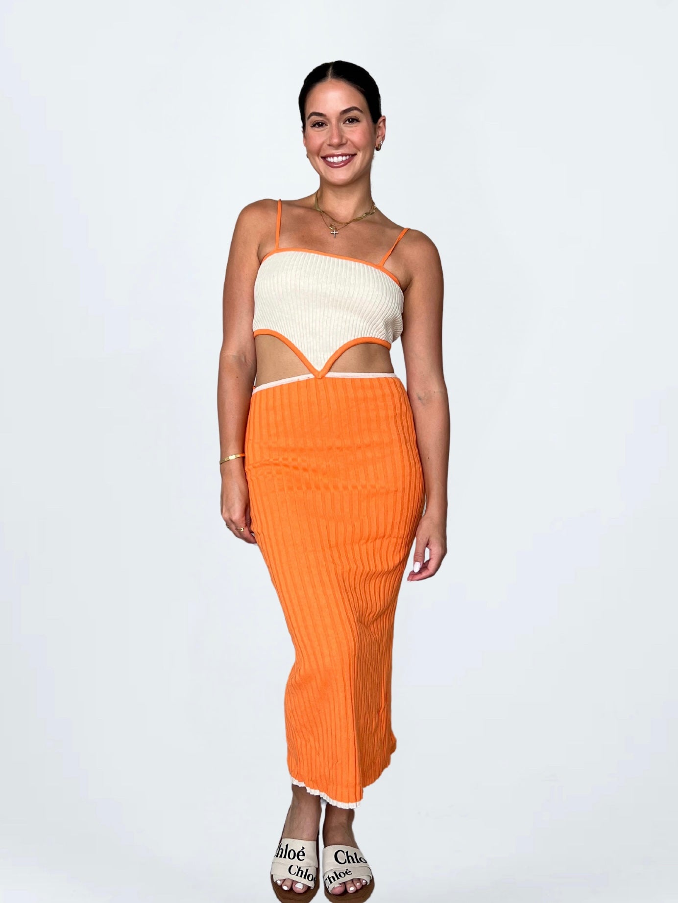 Colorblock Sorbet Midi