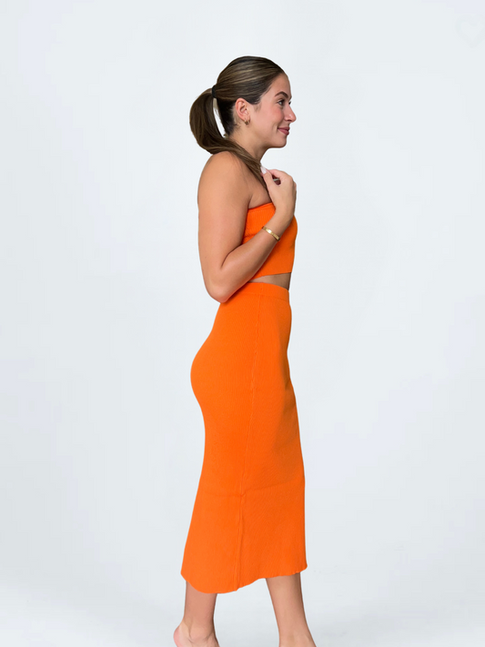 Milan Midi Set / Orange