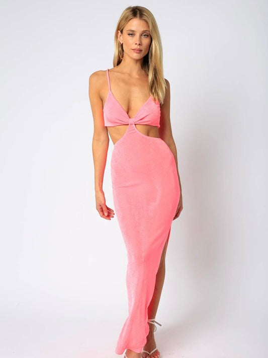 Santorini Maxi Dress / Pink