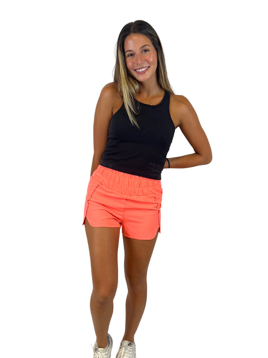 Base Shorts / Neon Pink