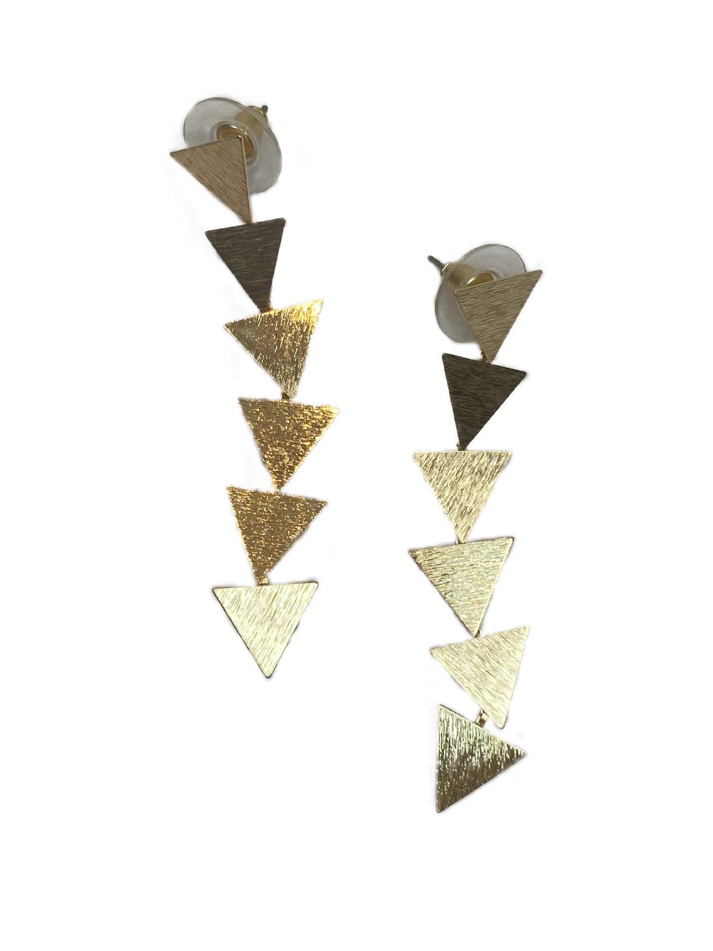 Triangle Drop Down Earrings