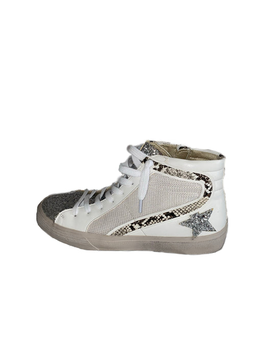 More Glitter High Top Sneakers