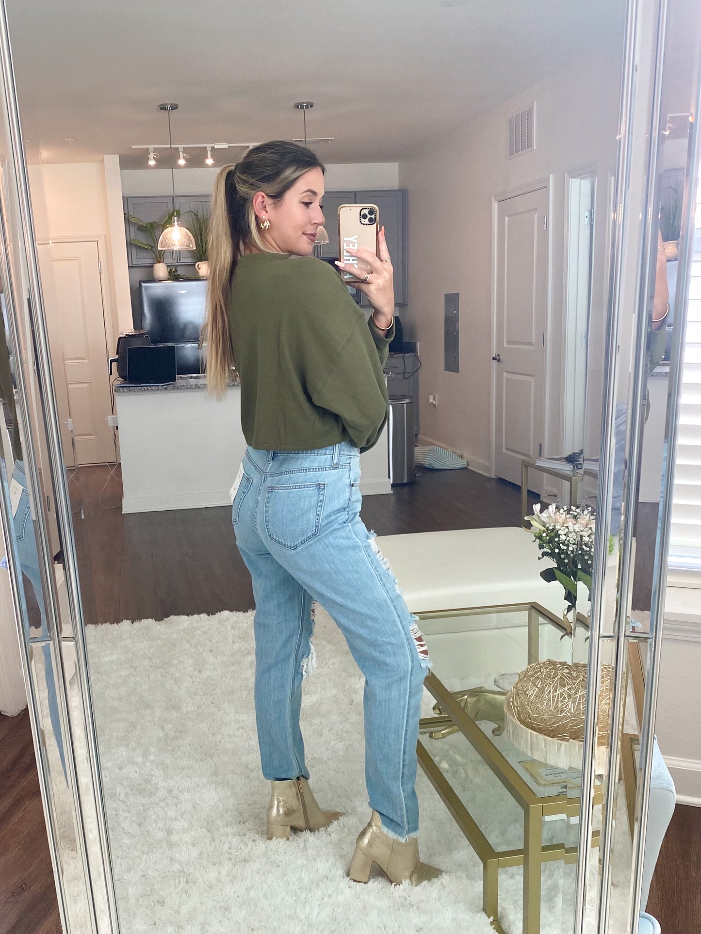 Sassy Asymmetrical Jeans
