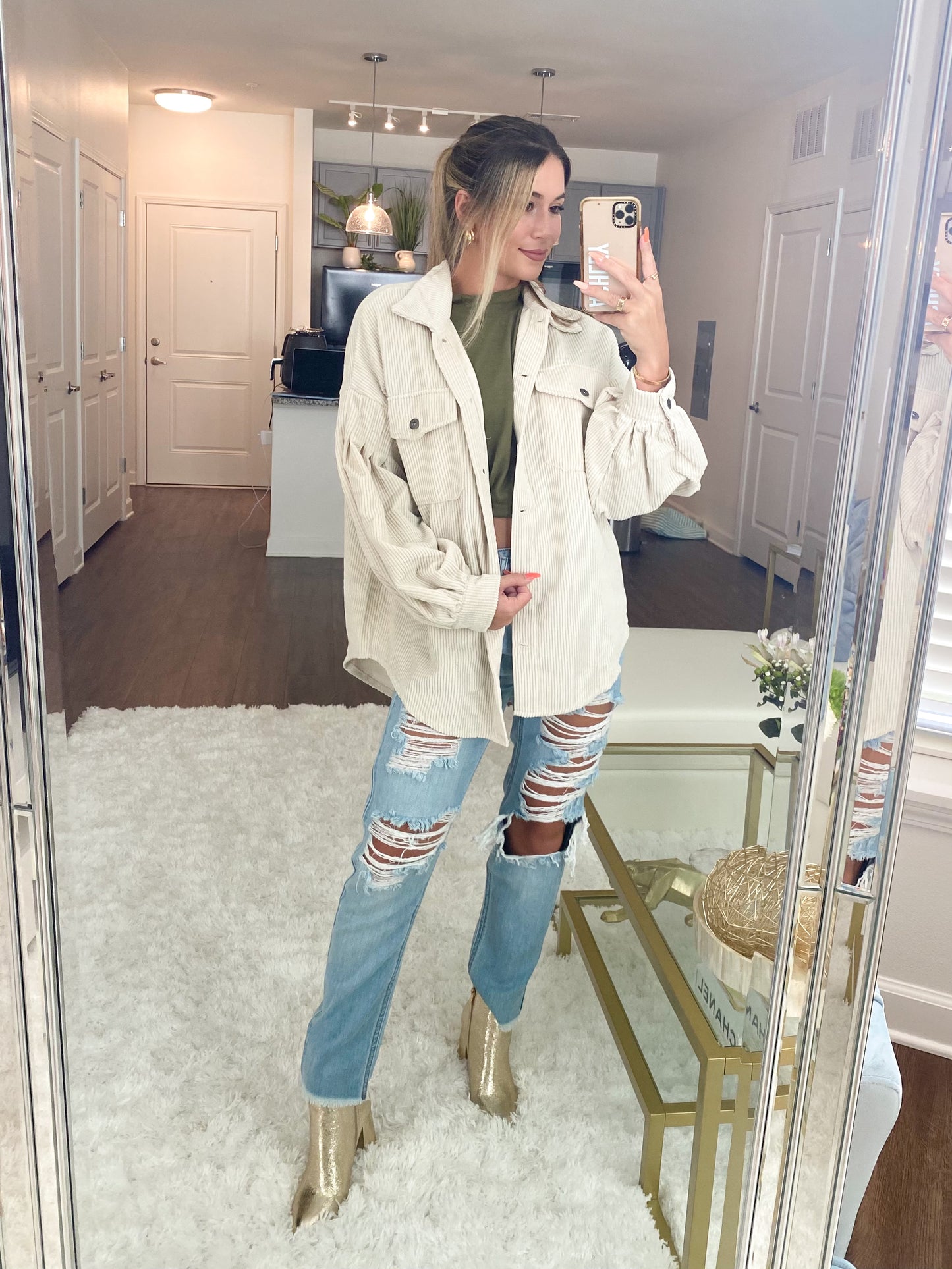 Sassy Asymmetrical Jeans