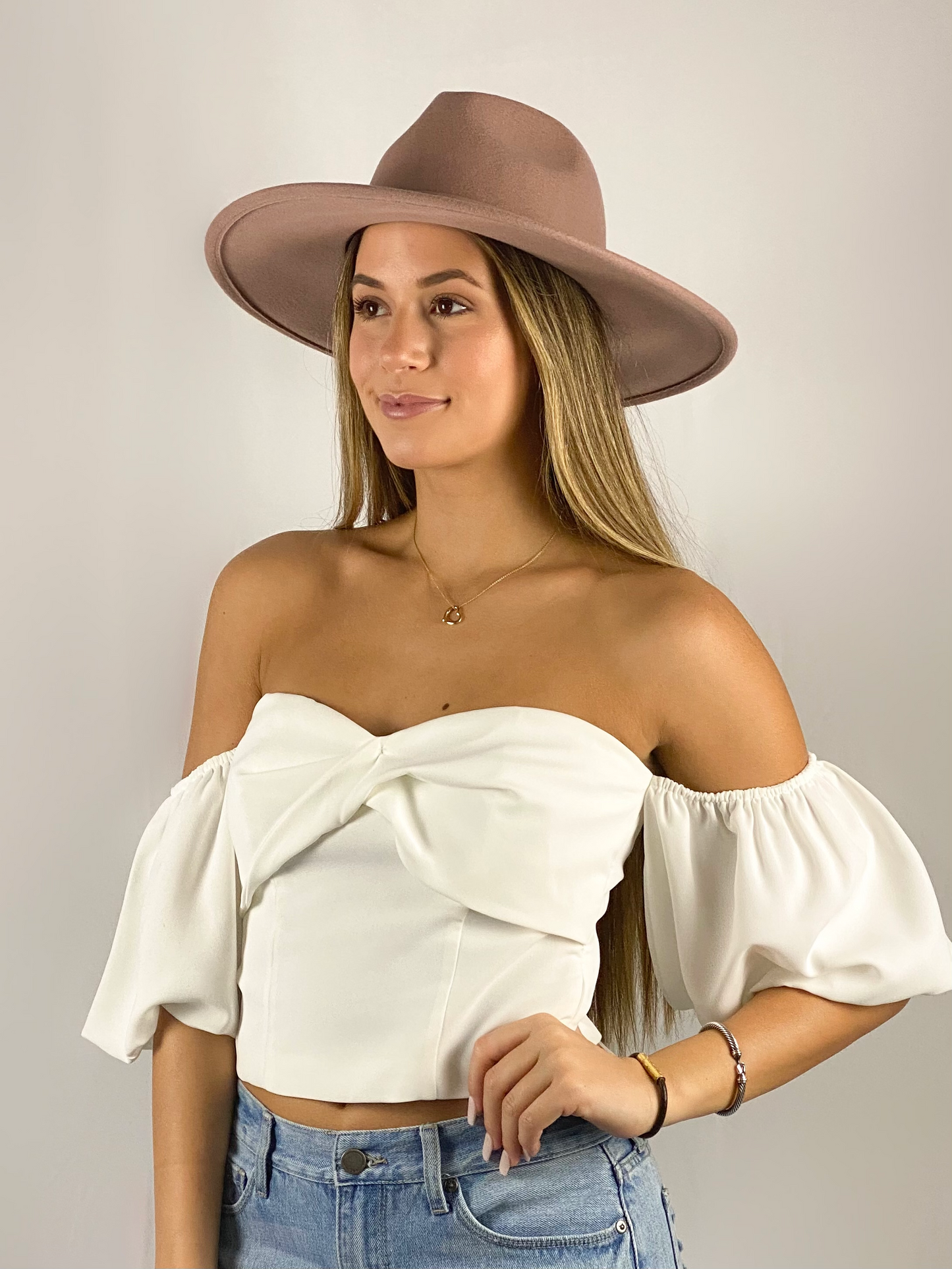 Sophie Southern Belle Hat / Mauve