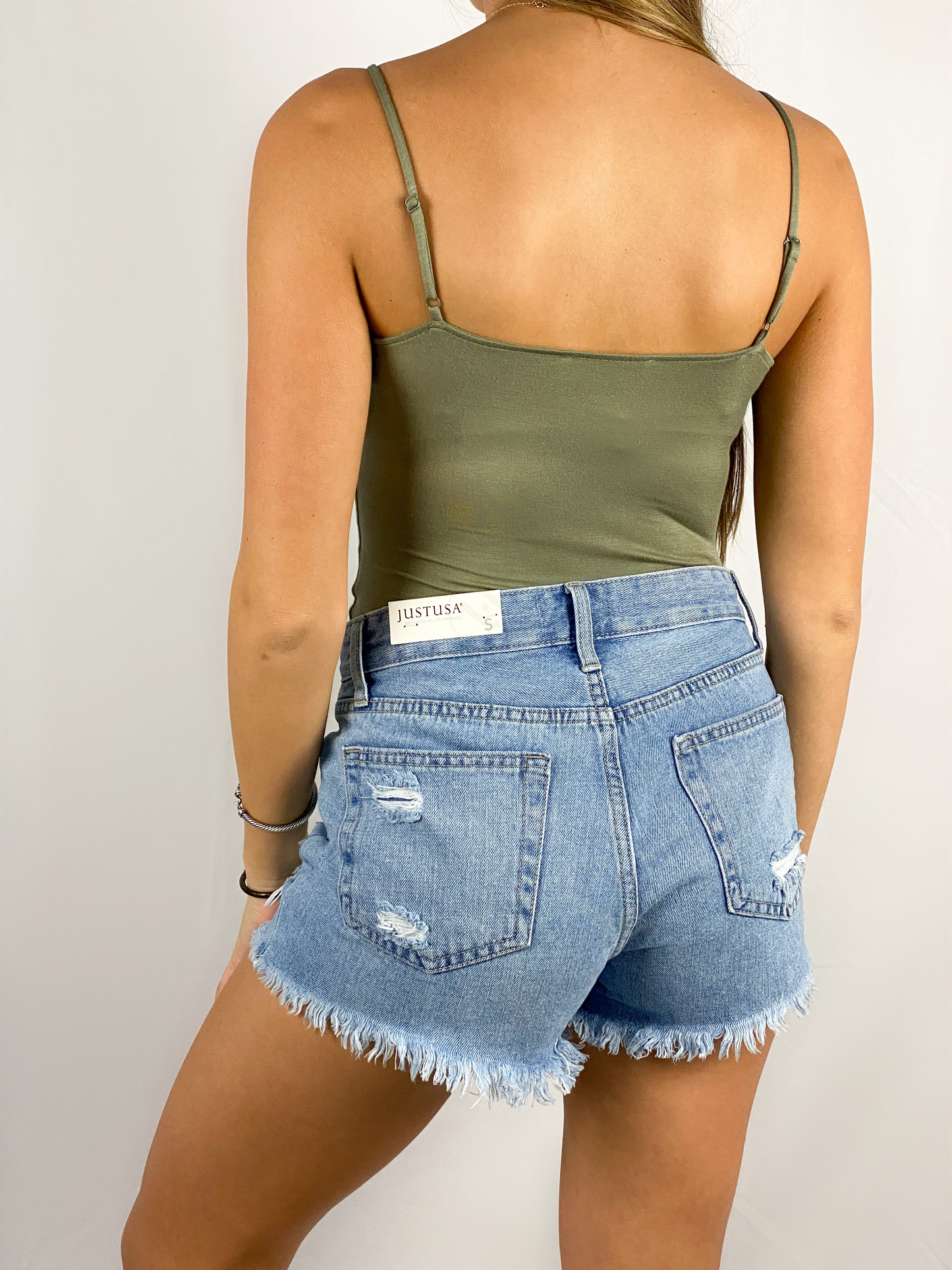 Sarah Basic Bodysuit / Olive