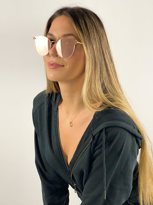 Reflective Sunnies / Rose