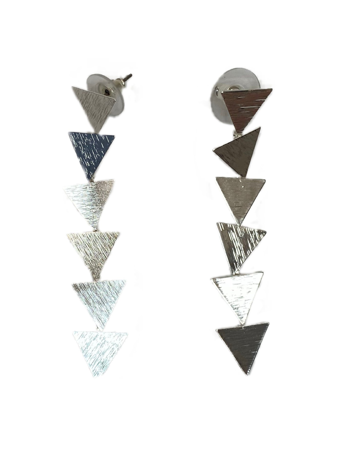 Triangle Drop Down Earrings