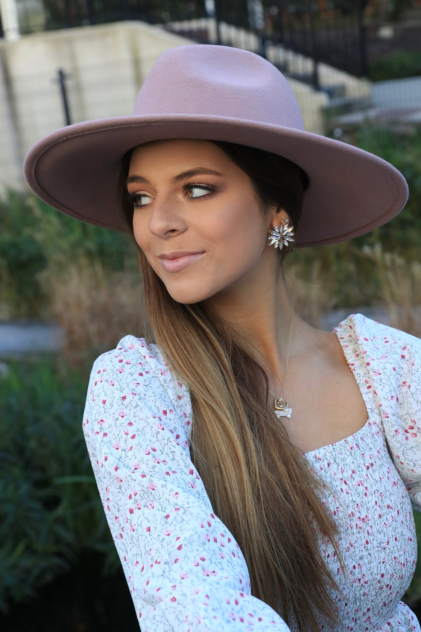 Sophie Southern Belle Hat / Mauve