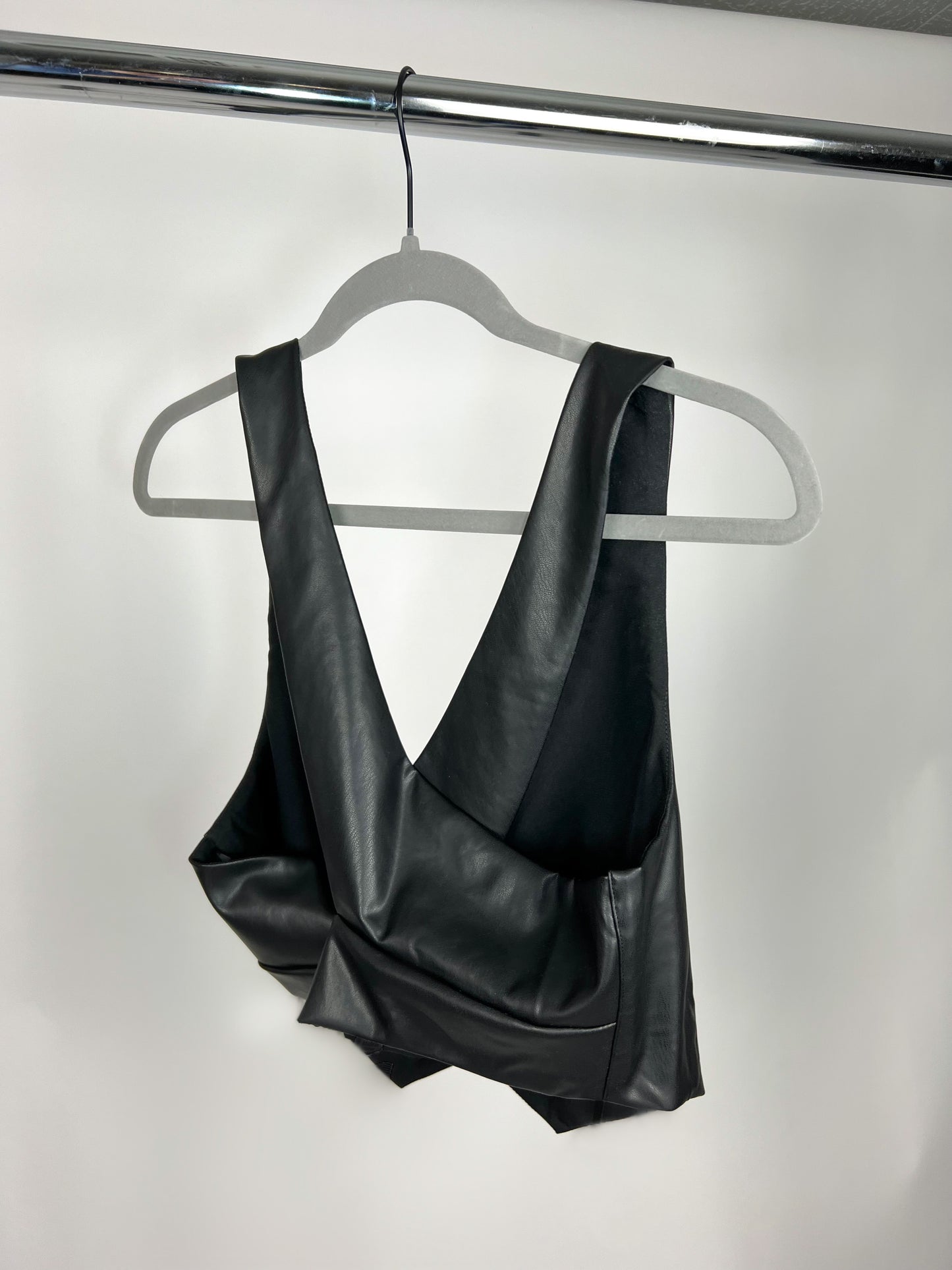 Pleather Vest