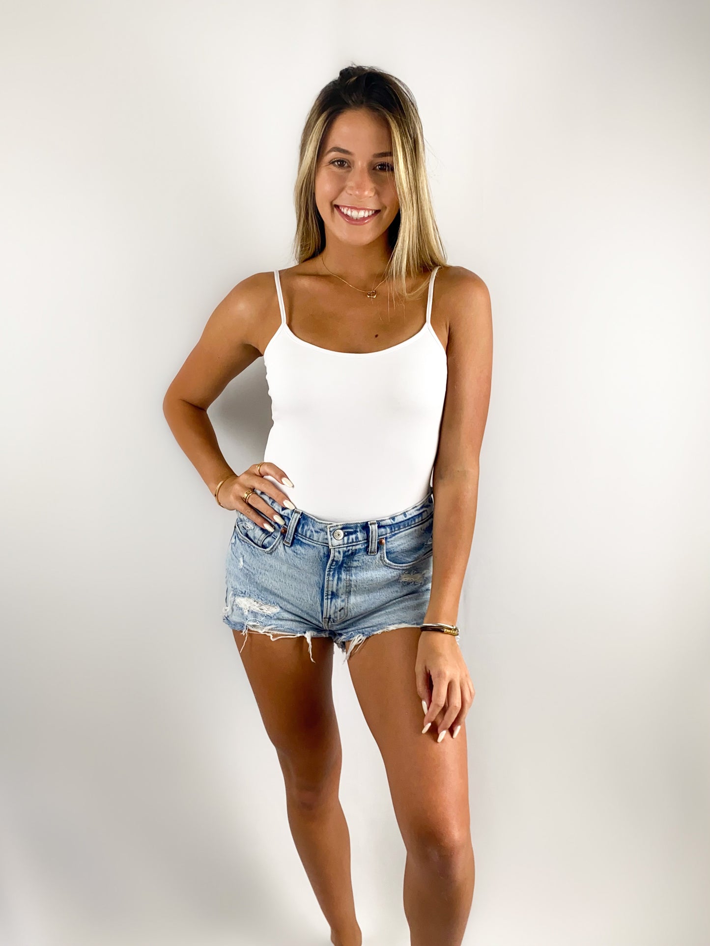 Strappy Back Bodysuit
