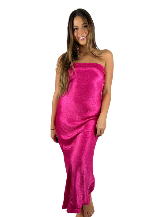 Ashton Slip Dress / Pink