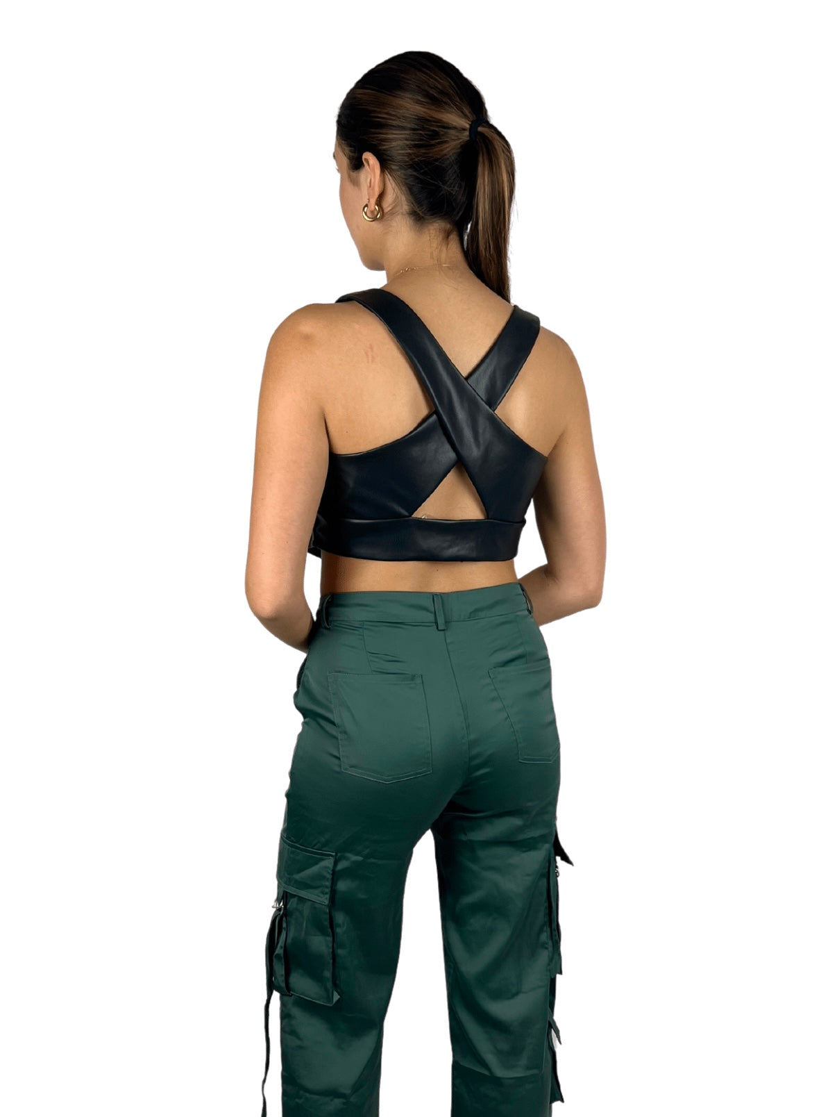 Pleather Vest