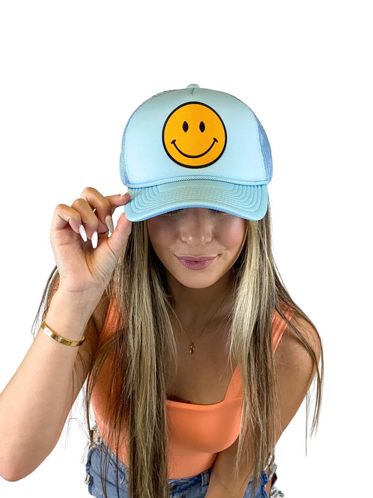 Smiley Trucker Hat