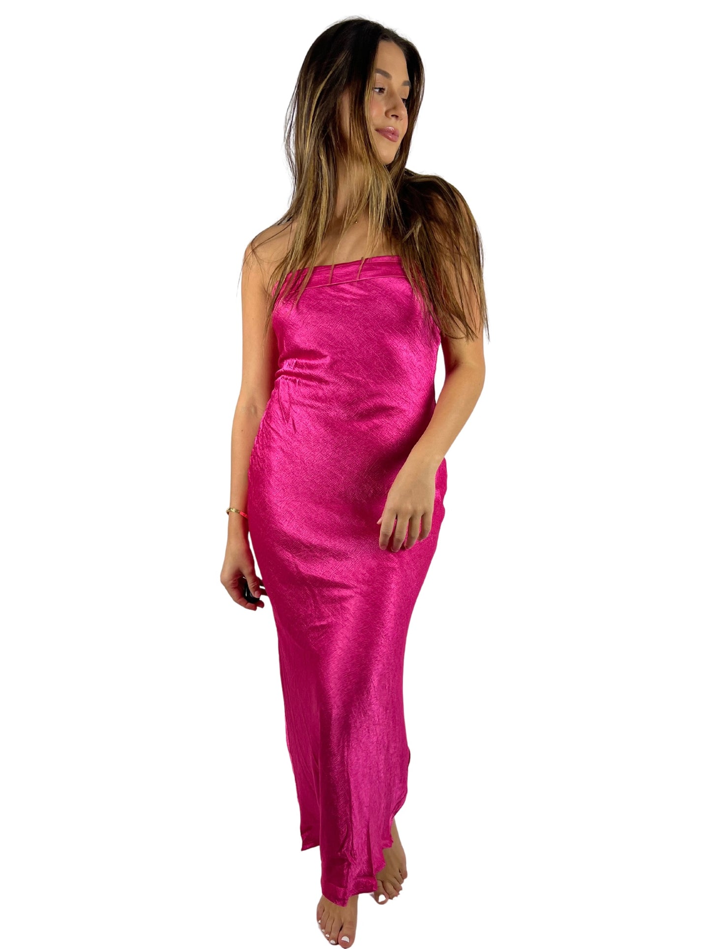 Ashton Slip Dress / Pink
