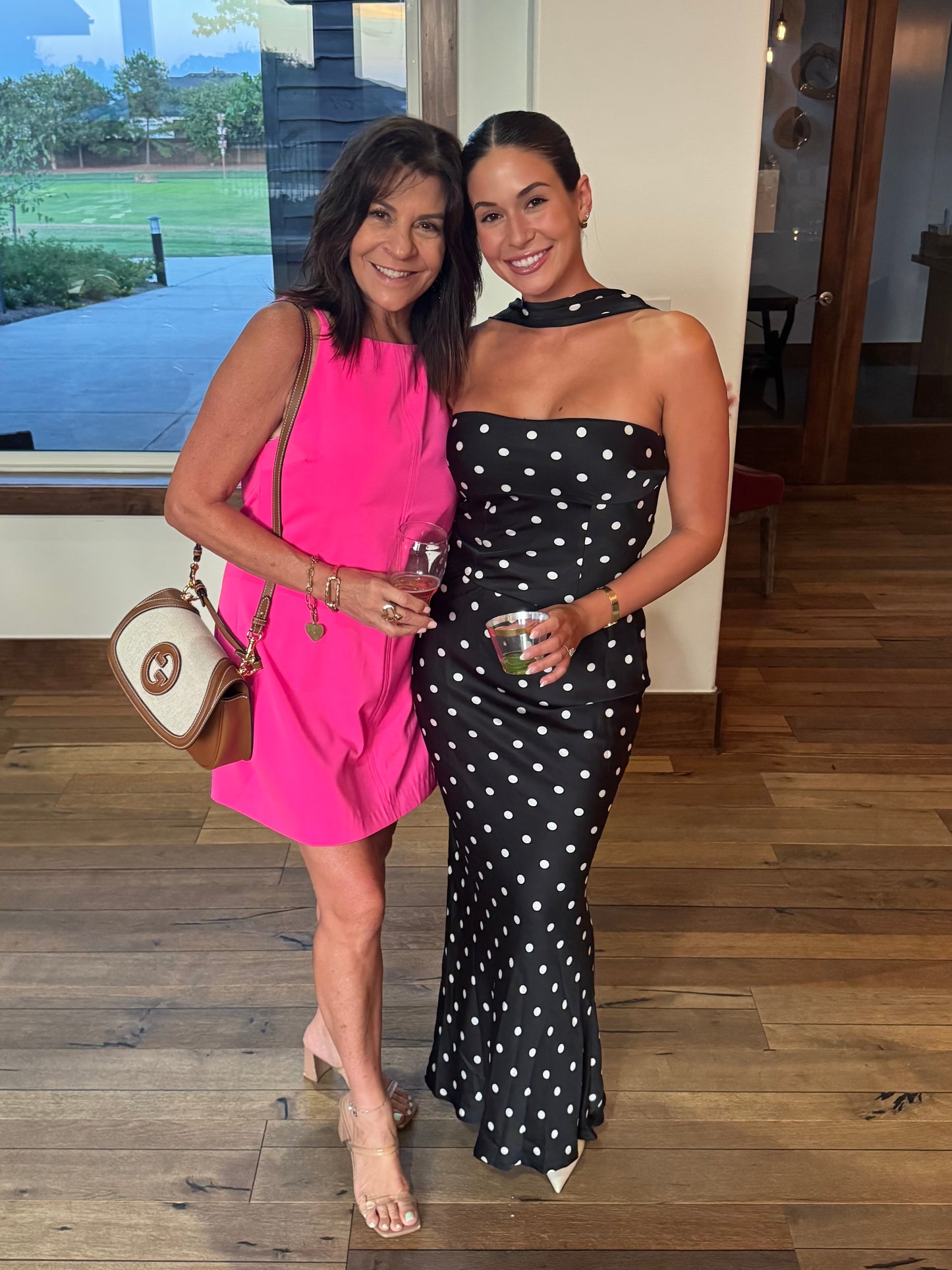 Polka Dot Maxi Skirt