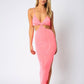 Santorini Maxi Dress / Pink