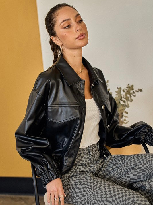 Maverick Bomber Jacket / Black