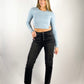 Katie High Rise Straight Jeans