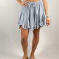 Katelyn Flowy Mini Skirt / Blue