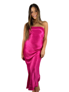 Ashton Slip Dress / Pink
