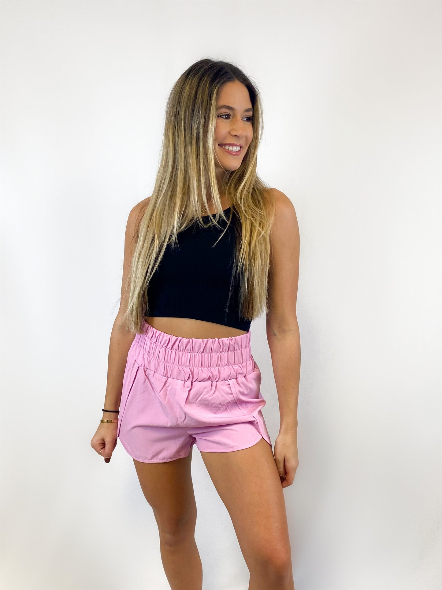 Base Shorts / Hot Pink